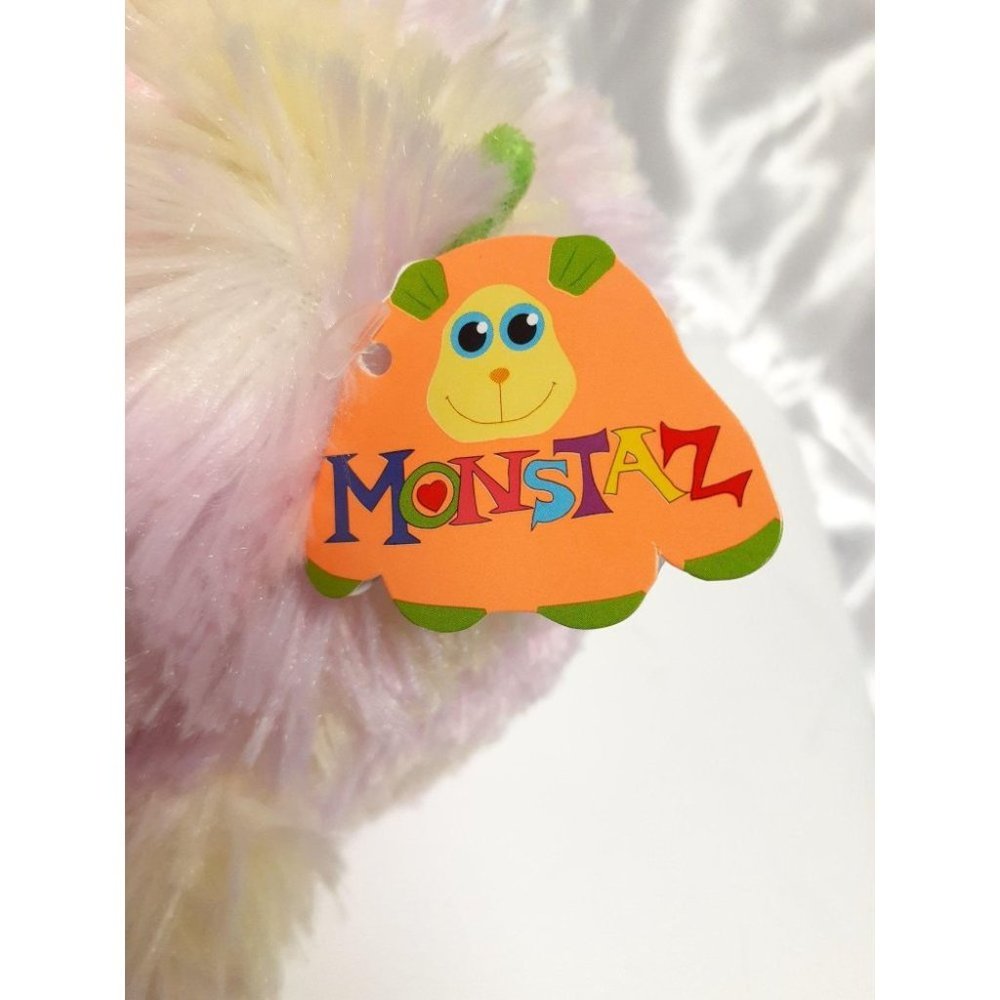 Ty Monstaz Lola Pink Yellow Monster No Sound 5"_10